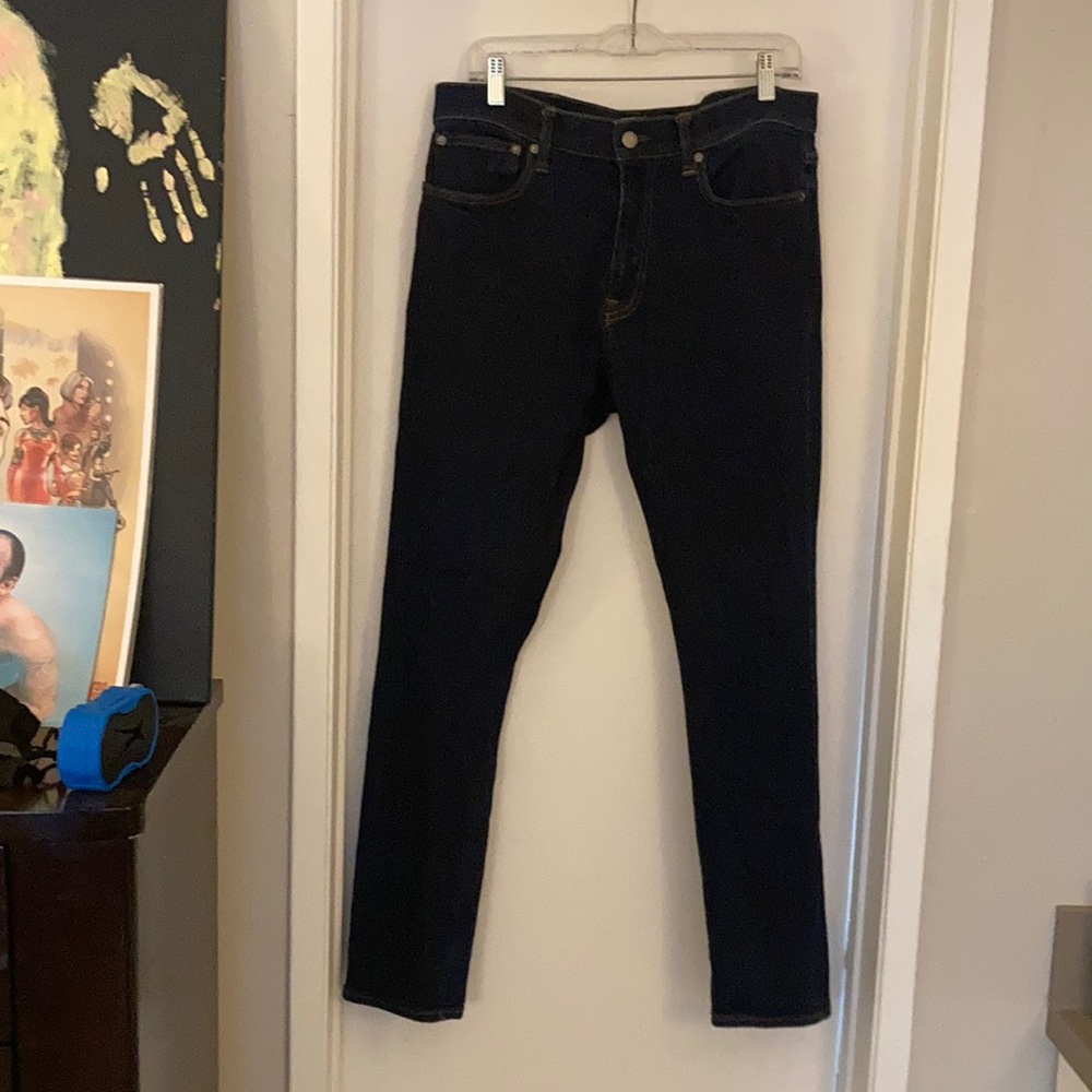 J crew 484 slim fit stretch Japanese denim jeans